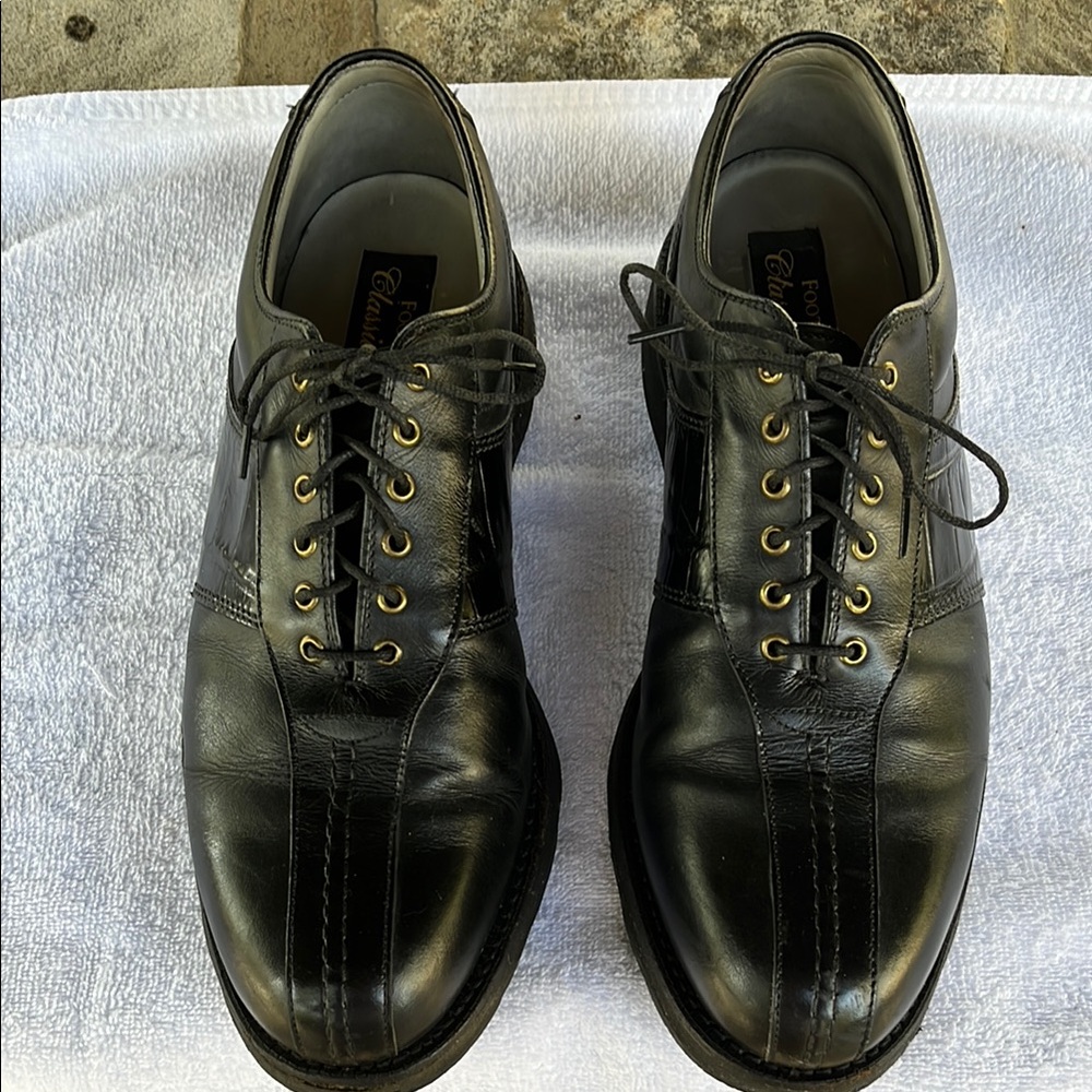 Men's Black Leather Shoes